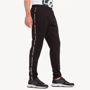 Tommy Hilfiger pánské černé sportovní kalhoty - L (83)